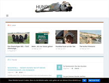 Tablet Screenshot of hund.org